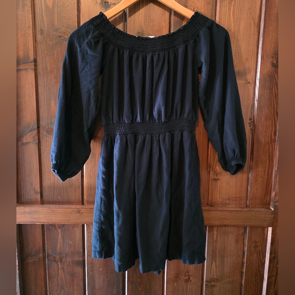 Roxy Black Casual Kids Dress